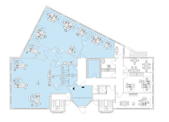 Techniker Krankenkasse_Kundenbereiche Bayern_Grundriss TK Ingolstadt Tröger Architekten München 4/15